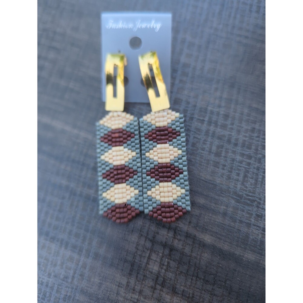 Seed Bead Earrings